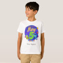 Search for 5th dinosaur birthday tshirts Five