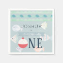 Recherche de pecheur serviettes Premier anniversaire