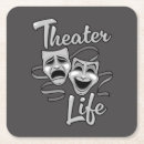 Recherche de théâtre dessous de verres Dramatique