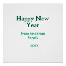 Search for happy new year posters Calligraphy typography elegant