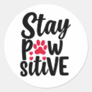 Search for pawsitivity stickers Pun