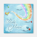 Search for music notes magnets Sing
