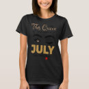 Search for born in july tshirts Happy
