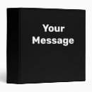 Search for black and white binders Create your own