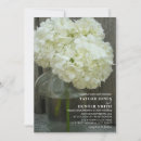 Search for white hydrangea wedding invitations Floral