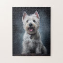 Recherche de west highland terrier puzzles Dog
