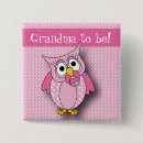 Recherche de hibou rose badges Bébé