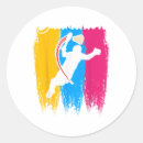 Search for badminton racket stickers Old smash hand