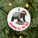 Search for badger ornaments Funny