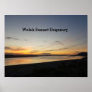 Search for welsh posters Sunset