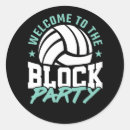 Search for funny volleyball stickers Player