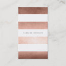 Search for rose gold foil business cards Stylist