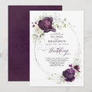 Search for white and purple wedding invitations Couple