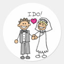 Search for vows wedding stickers Bride and groom
