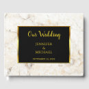 Search for marble wedding guest books Bride and groom
