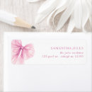 Search for its a girl return address labels Pink