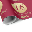 Search for red sparkle wrapping paper Happy birthday