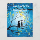 Search for moon cat postcards Starry night