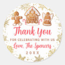 Search for gingerbread cookies stickers Santa