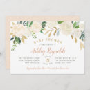 Search for green gold baby shower invitations Elegant