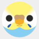 Search for budgerigar stickers Blue