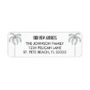 Search for palm return address labels Change of address