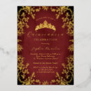 Search for enchanted quinceanera invitations Tiara