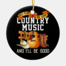 Search for country music ornaments Western