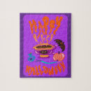 Search for witch on halloween puzzles For kids