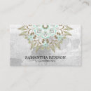 Recherche de lotus bleu cartes visite Studio de yoga