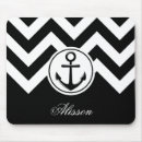 Recherche de chevrons noirs et blancs tapis souris Nom