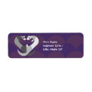 Search for silver hearts return address labels Black