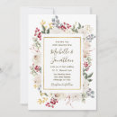 Recherche de brindilles invitations Aquarelle florale