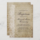 Search for vintage scroll invitations Rustic