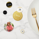 Search for black and gold confetti Adult birthday party