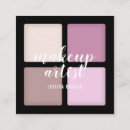 Recherche de palettes cartes visite Maquilleur