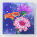 Recherche de gerbera rose horloges Gerberas