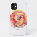 Search for single flower iphone cases Watercolor