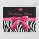 Search for hot pink 18th birthday invitations Teen girl