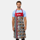 Search for red and white stripes aprons Modern