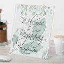 Search for welcome to our beginning wedding signs Watercolor