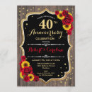 Recherche de tournesol rouge invitations Bois