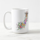 Search for colourful giraffe mugs Flowers