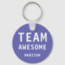 Search for awesome keychains Typography