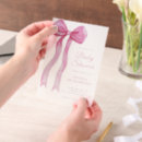 Recherche de bow baby shower fille invitations Rose pâle