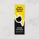 Recherche de prise électrique cartes visite Services électriques