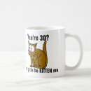Search for funny cat birthday mugs Kitten