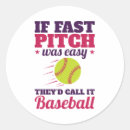 Search for fastpitch softball stickers Team