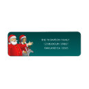 Search for nice return address labels Santa claus