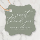 Search for wedding favour tags Modern elegant